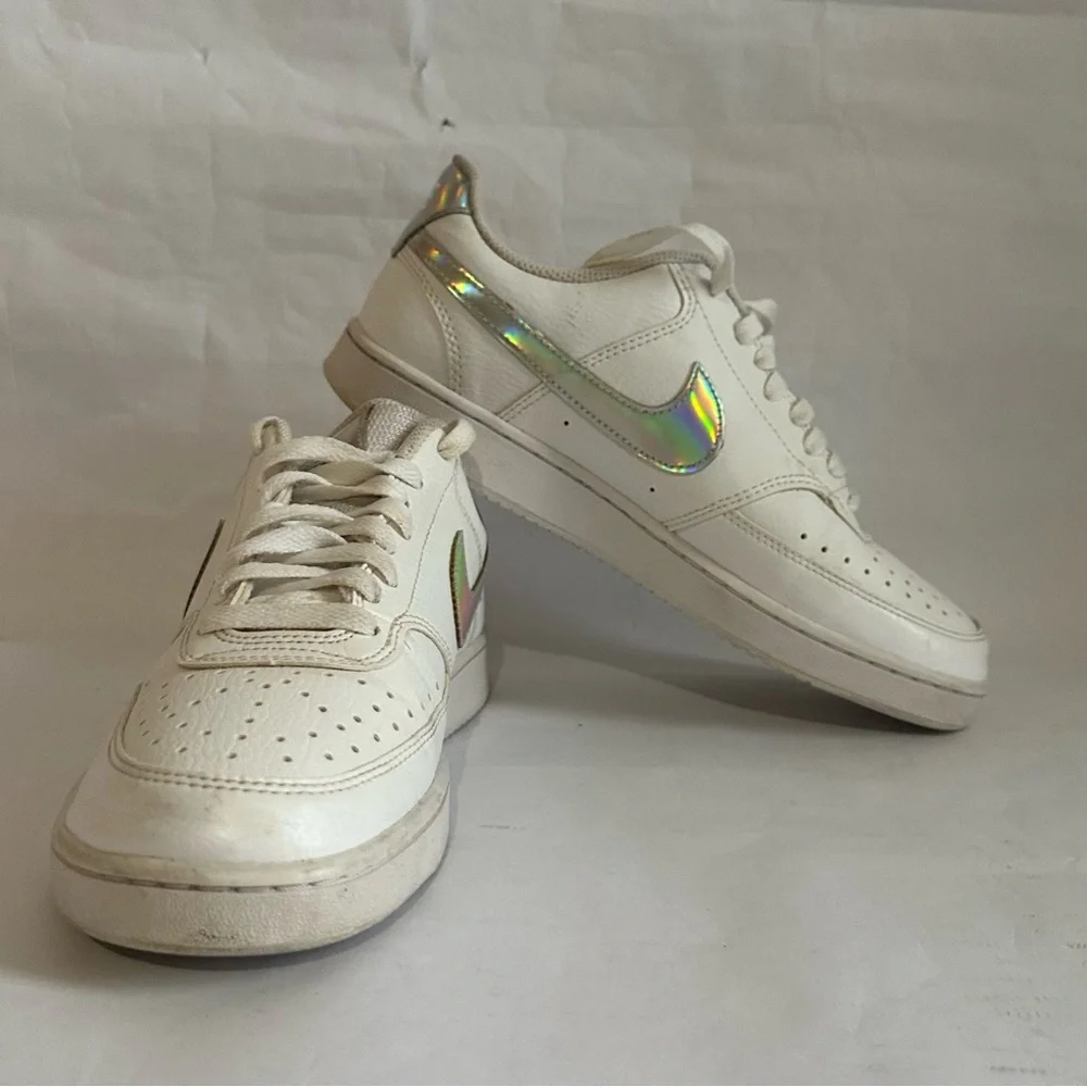 Nike Women’s Court Vision White Sneakers